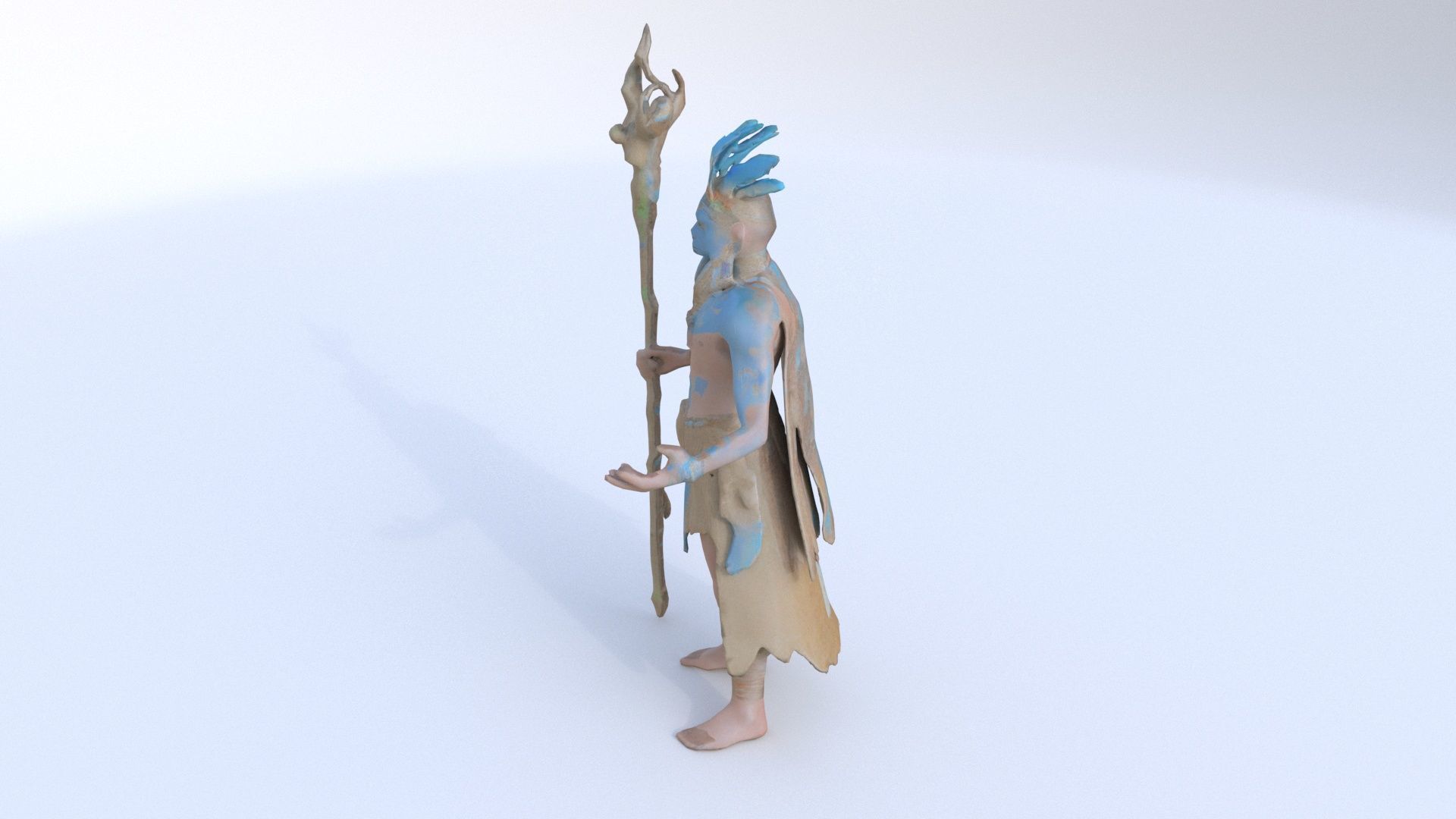shaman 3D model_2