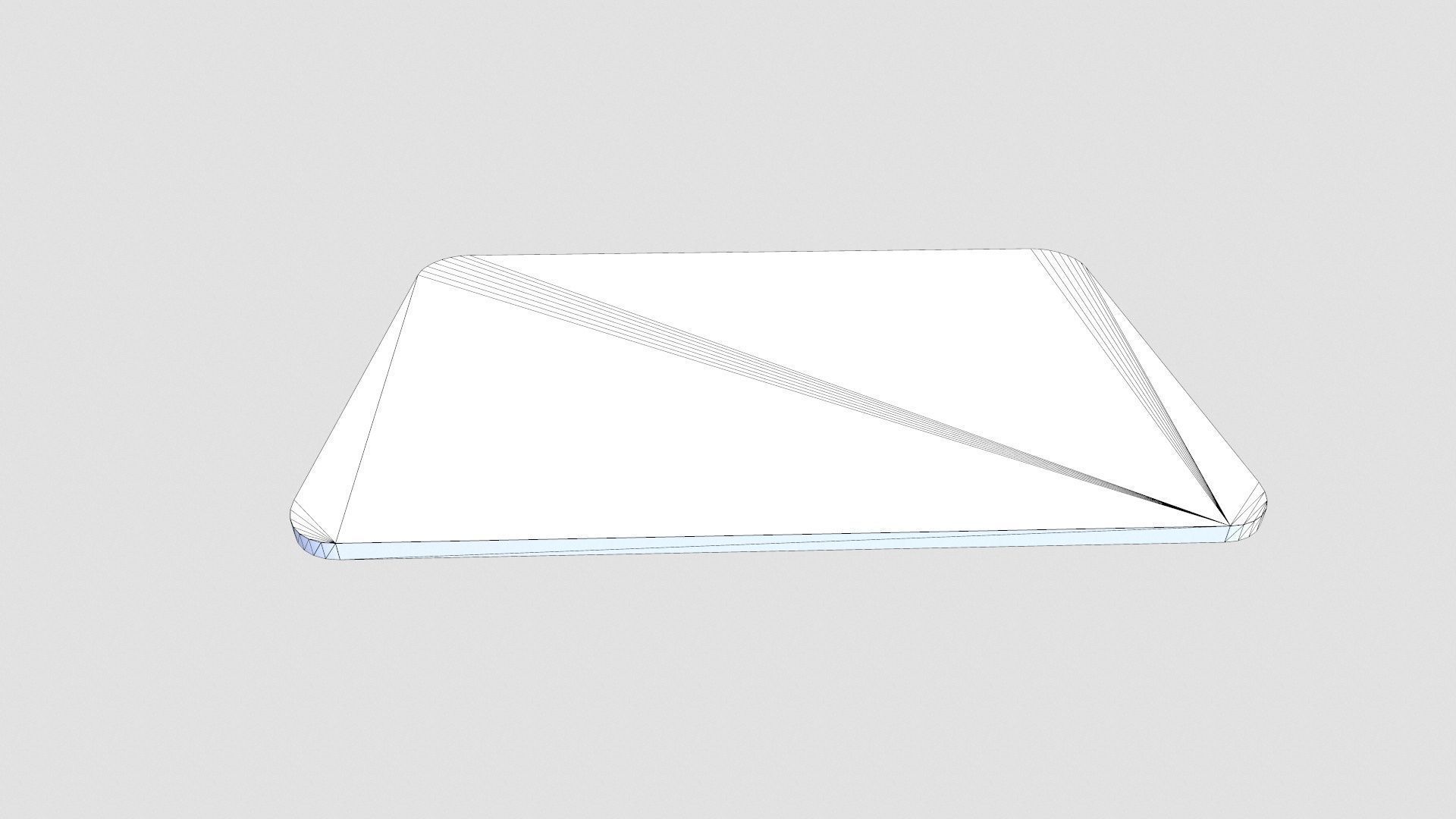 Credit Card Low-poly 3D model_8