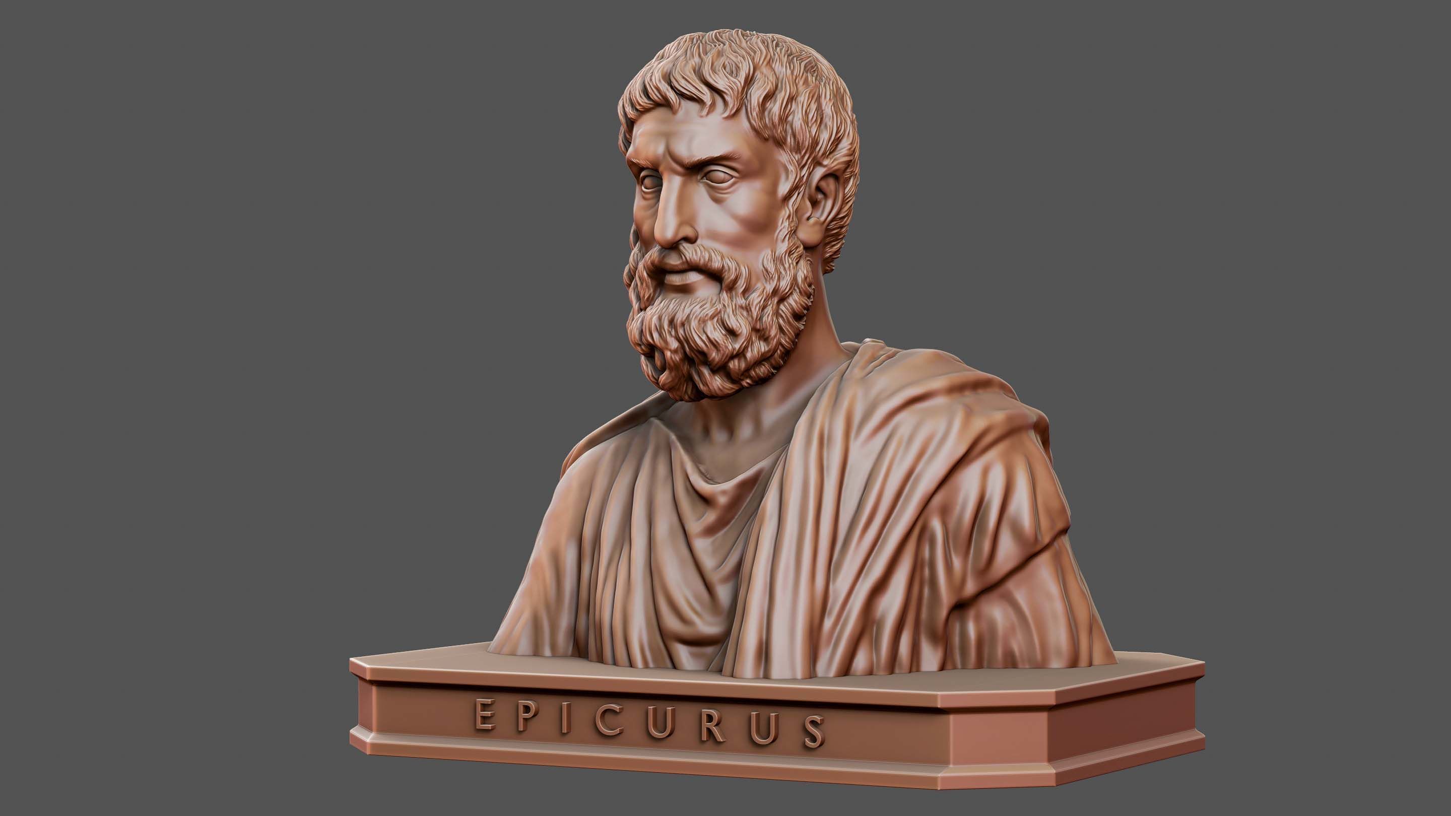 Epicurus 3D print model_21