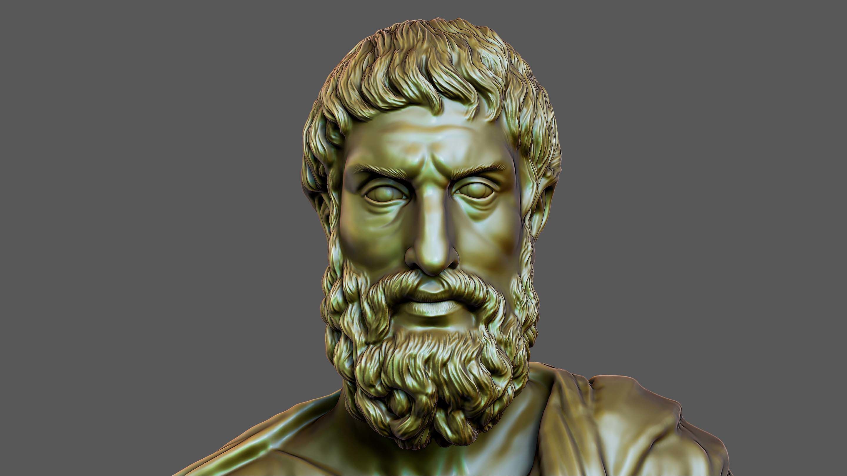Epicurus 3D print model_24