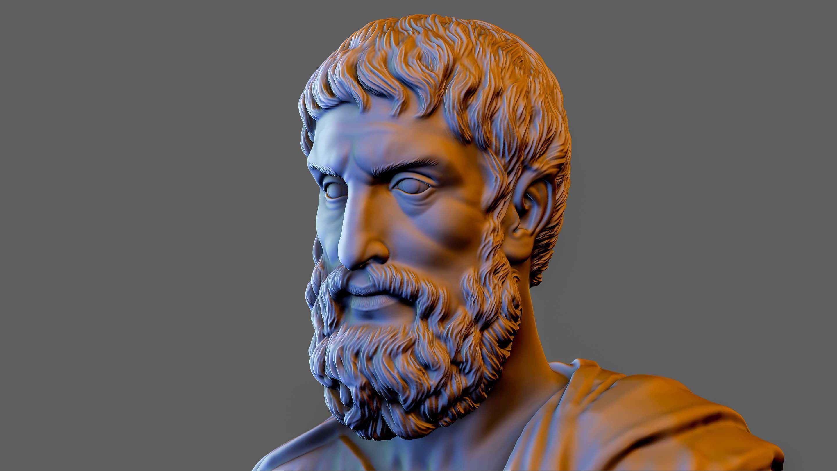 Epicurus 3D print model_22