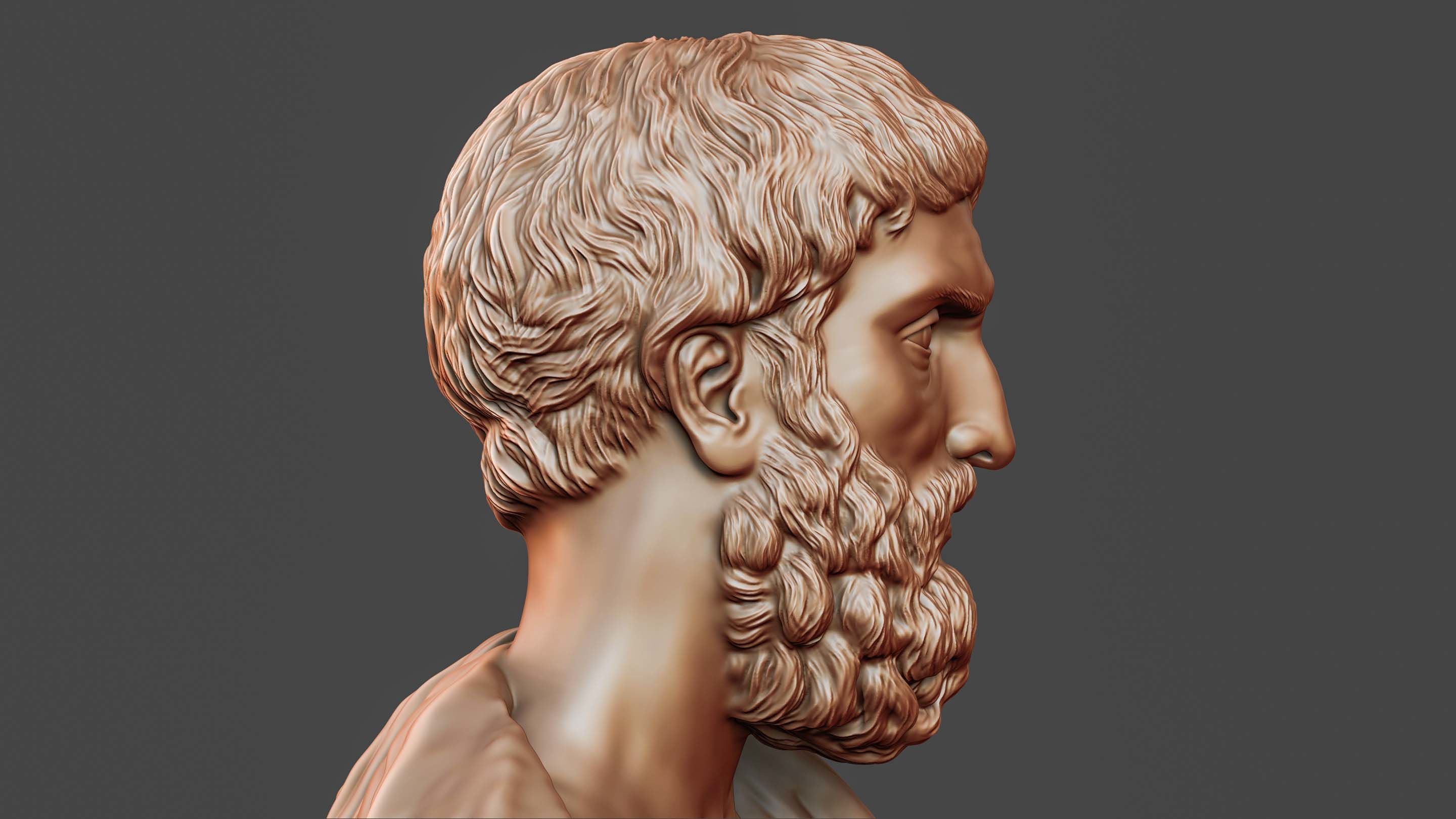 Epicurus 3D print model_25