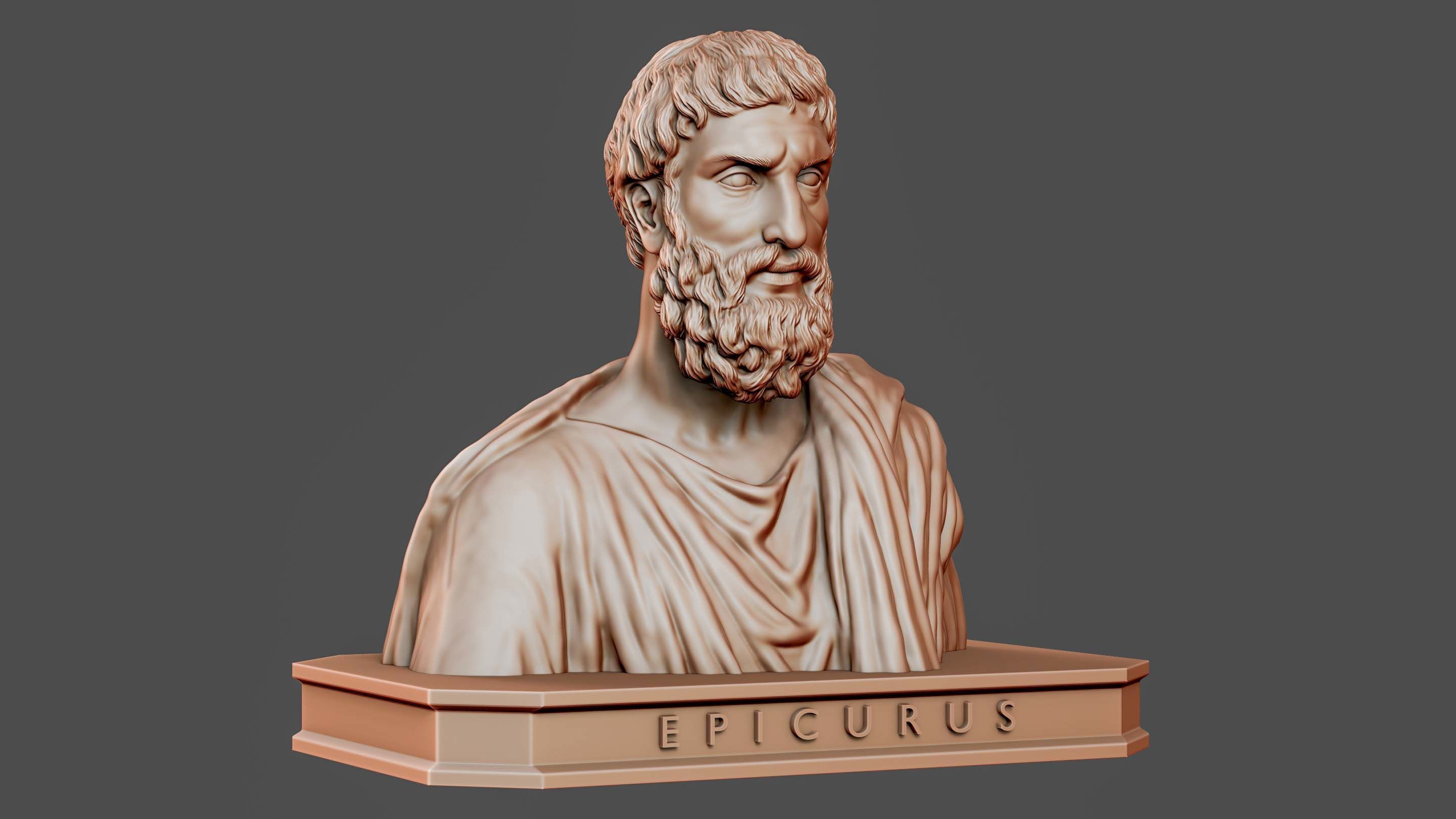 Epicurus 3D print model_20