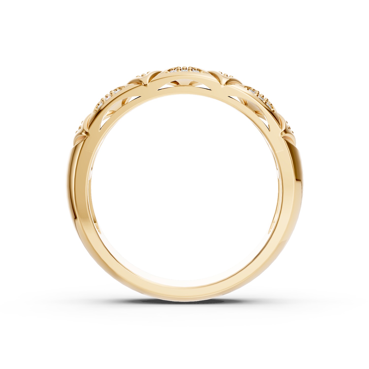 Ring With Rectangles 3D print model_3