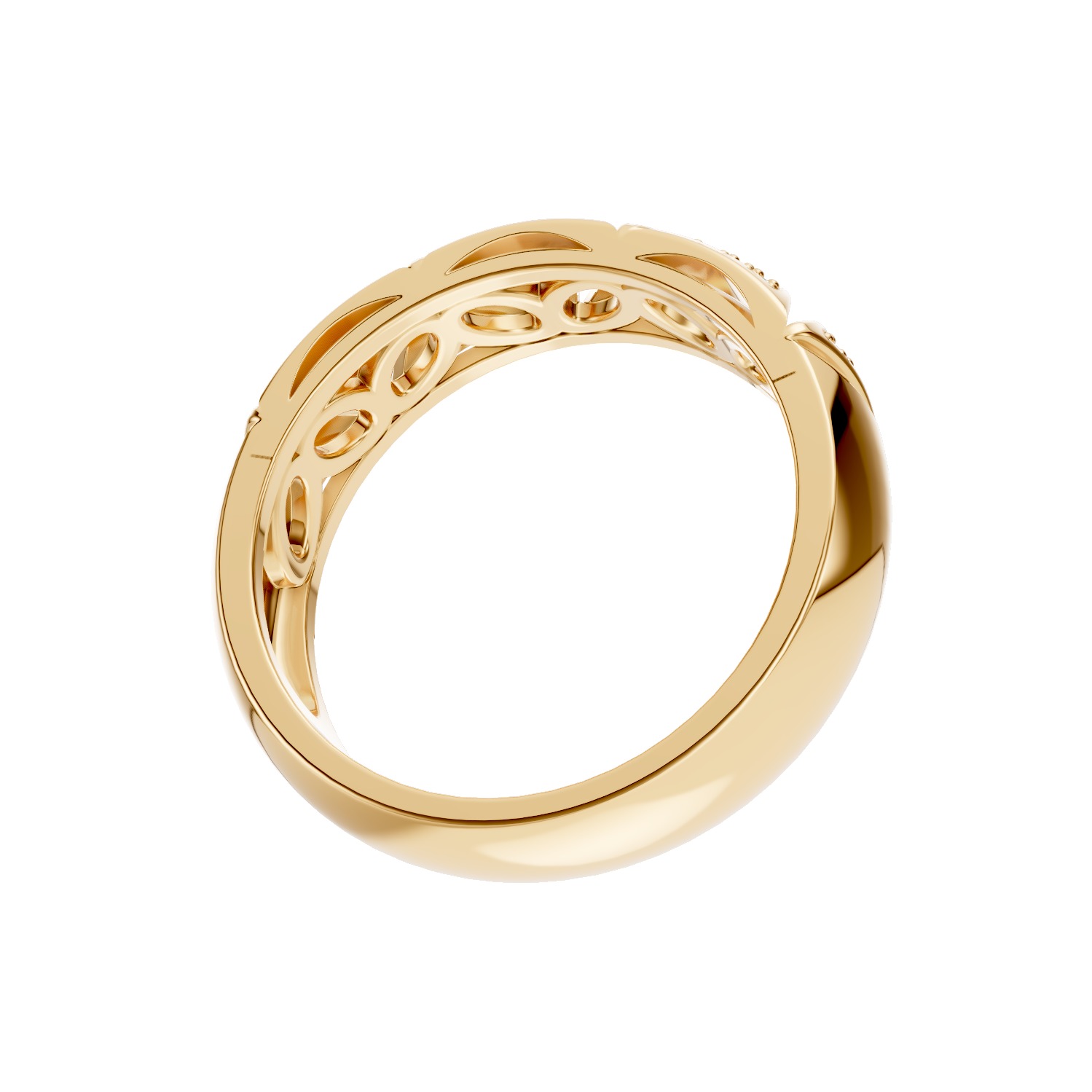 Ring With Rectangles 3D print model_6