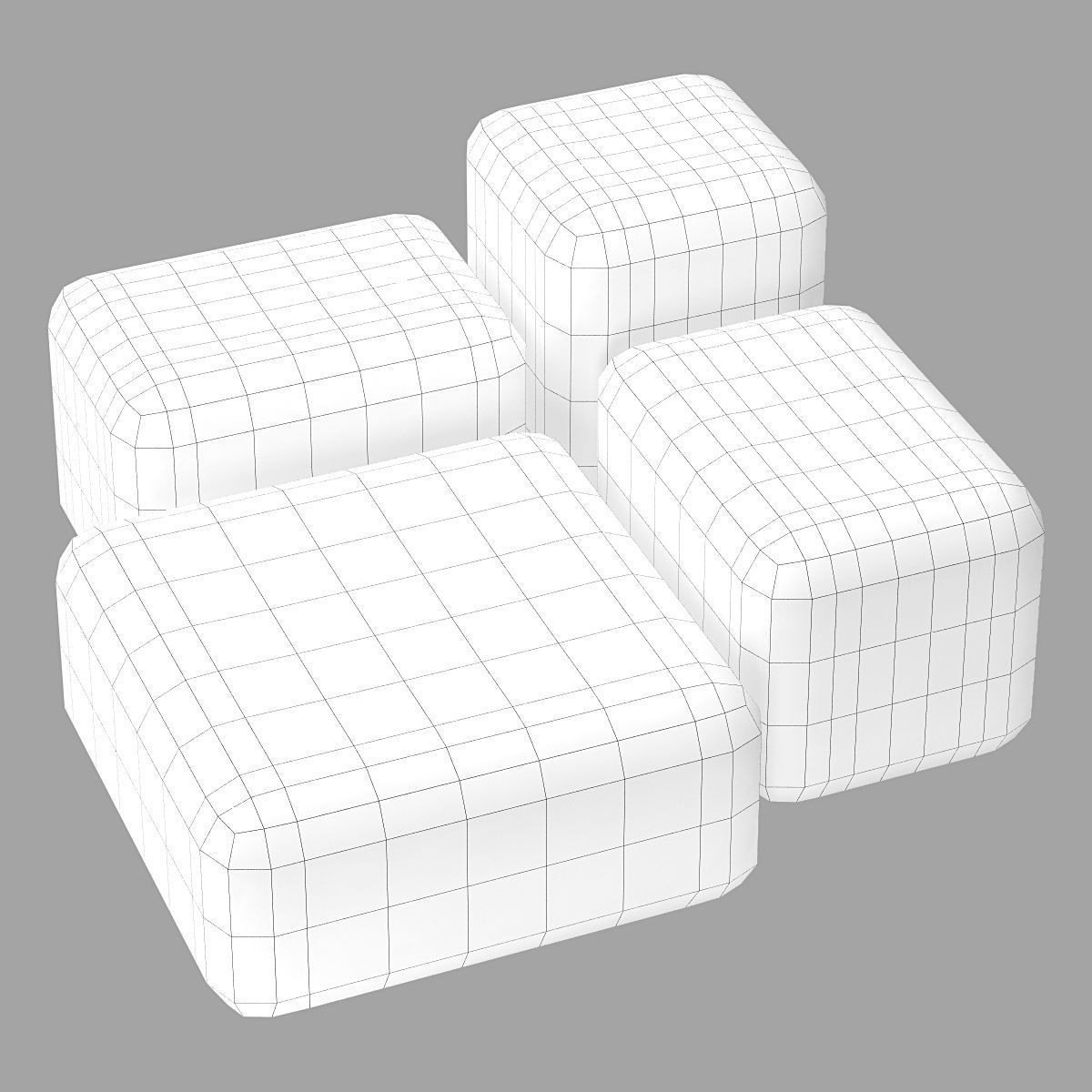 acerbis design lokum side table 3D model_10