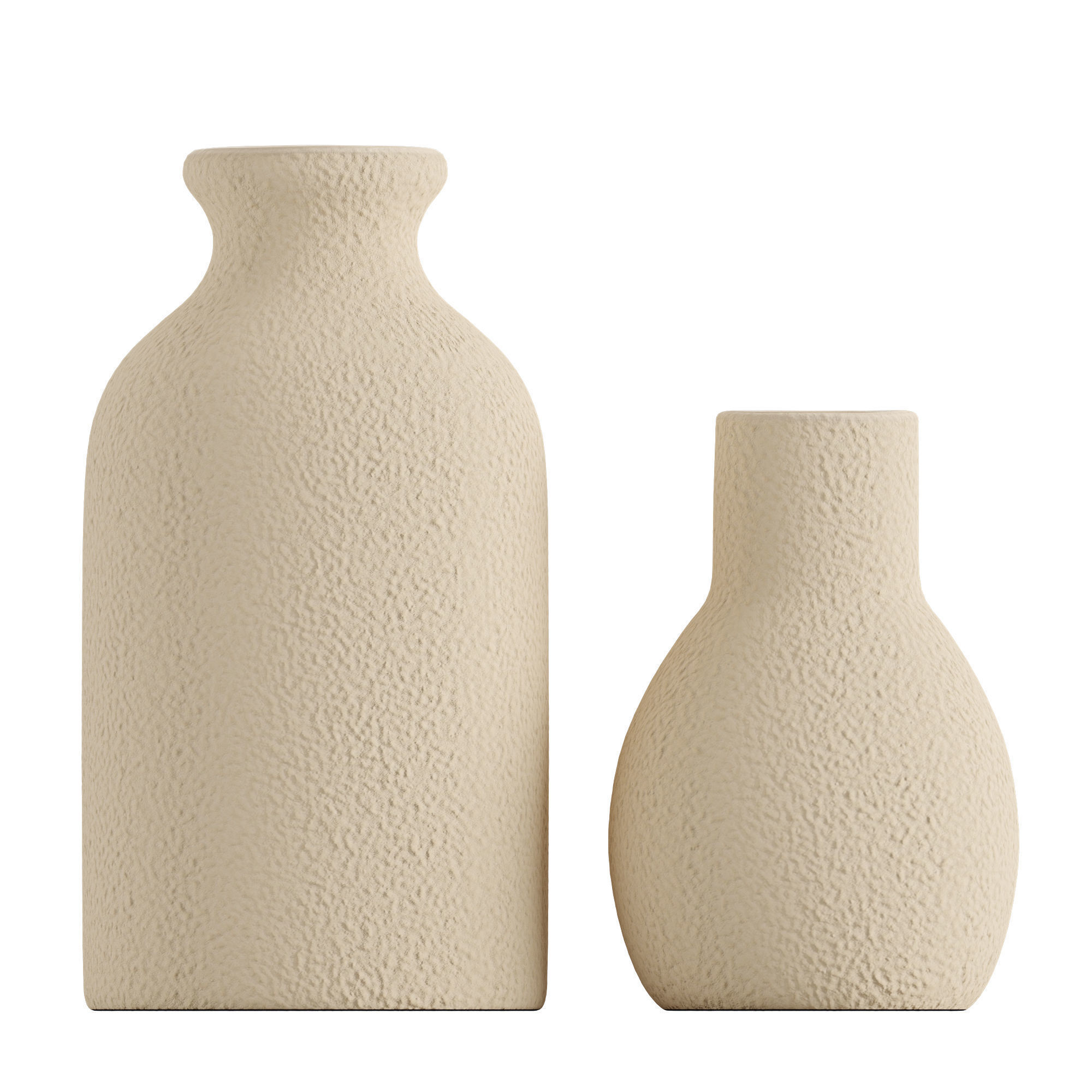 Small Ceramic Vase 3D model_3