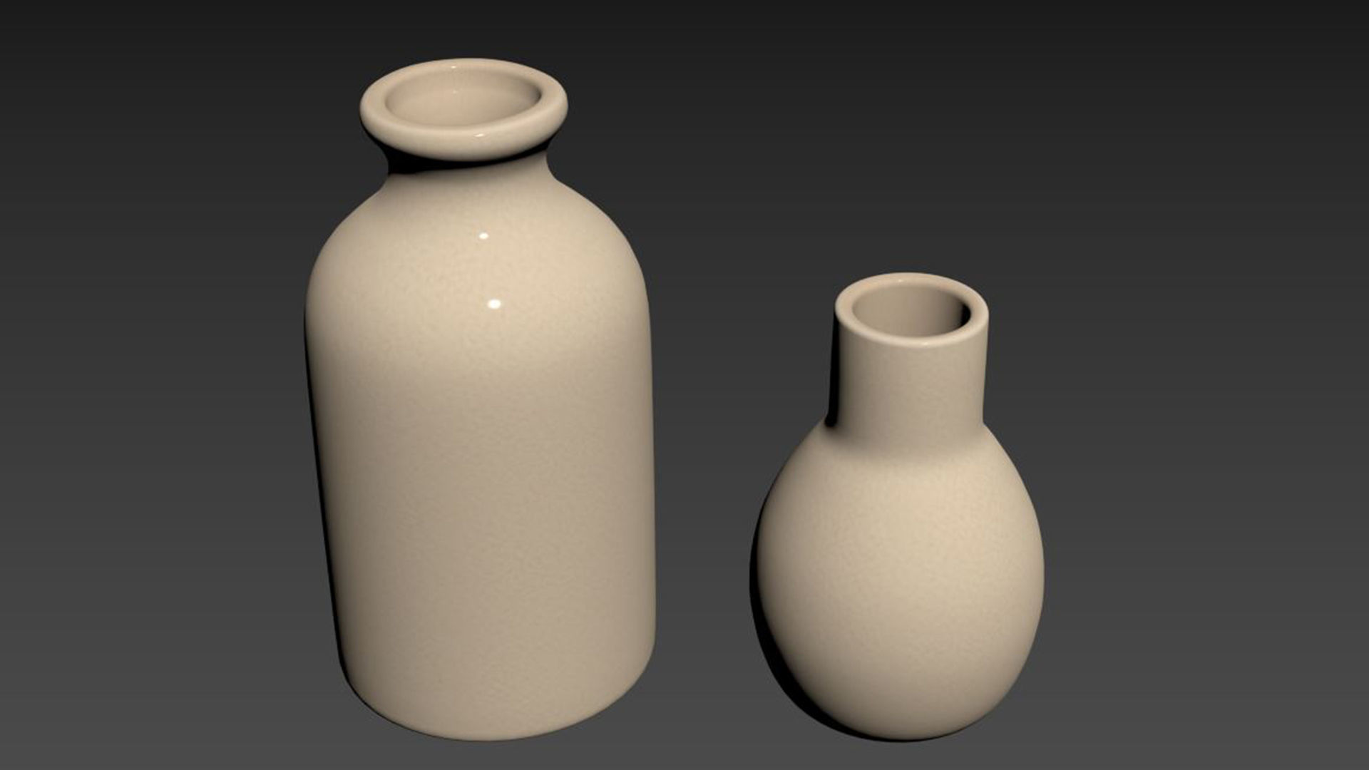 Small Ceramic Vase 3D model_5