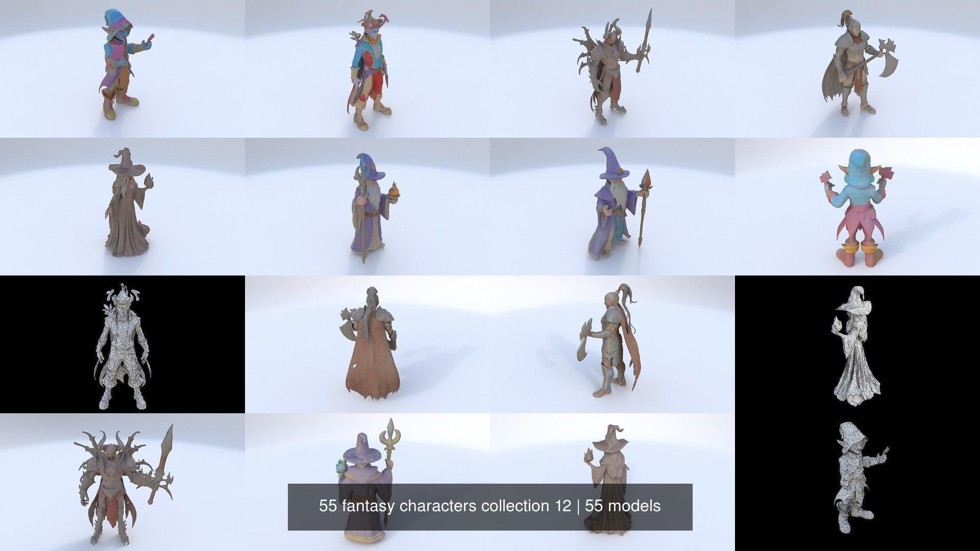 55 fantasy characters collection _6