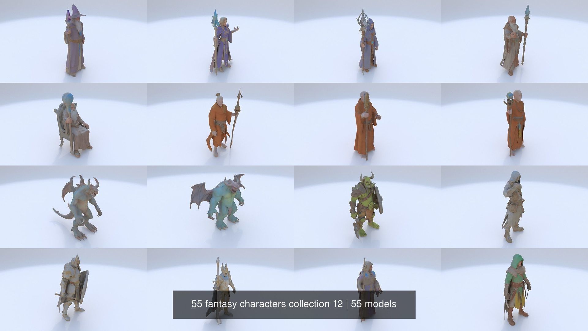 55 fantasy characters collection _2