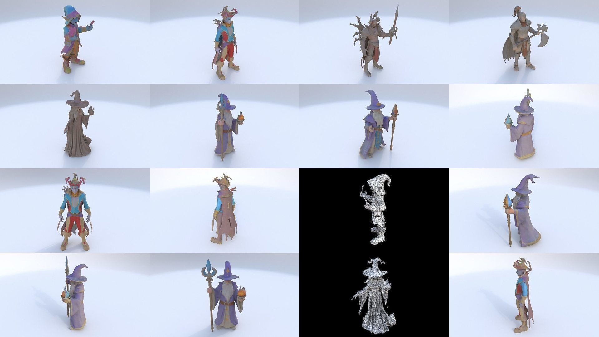 55 fantasy characters collection _5