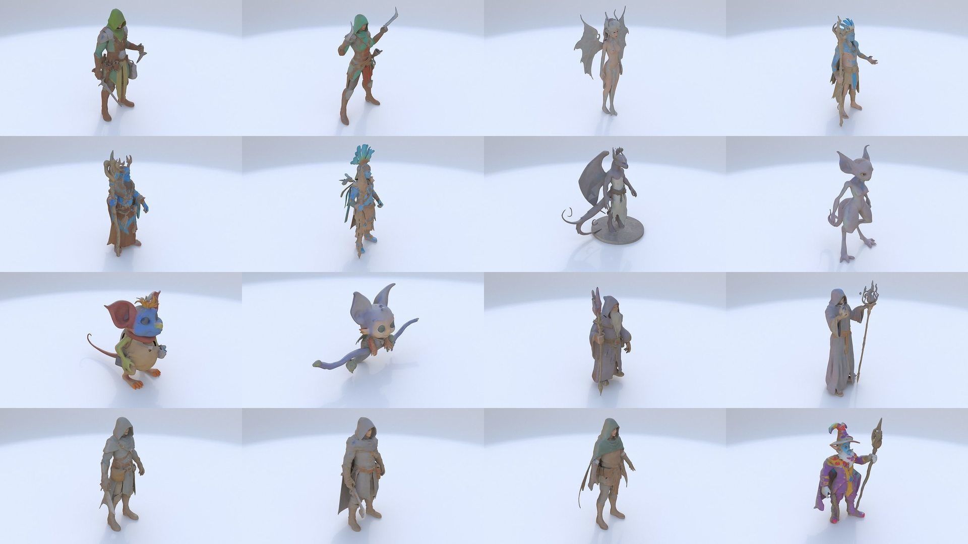 55 fantasy characters collection _3