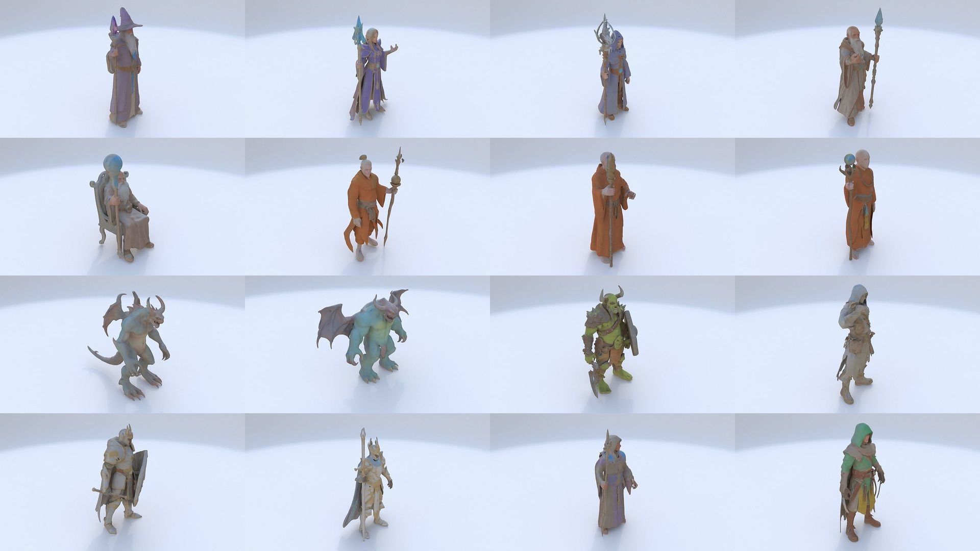 55 fantasy characters collection _1