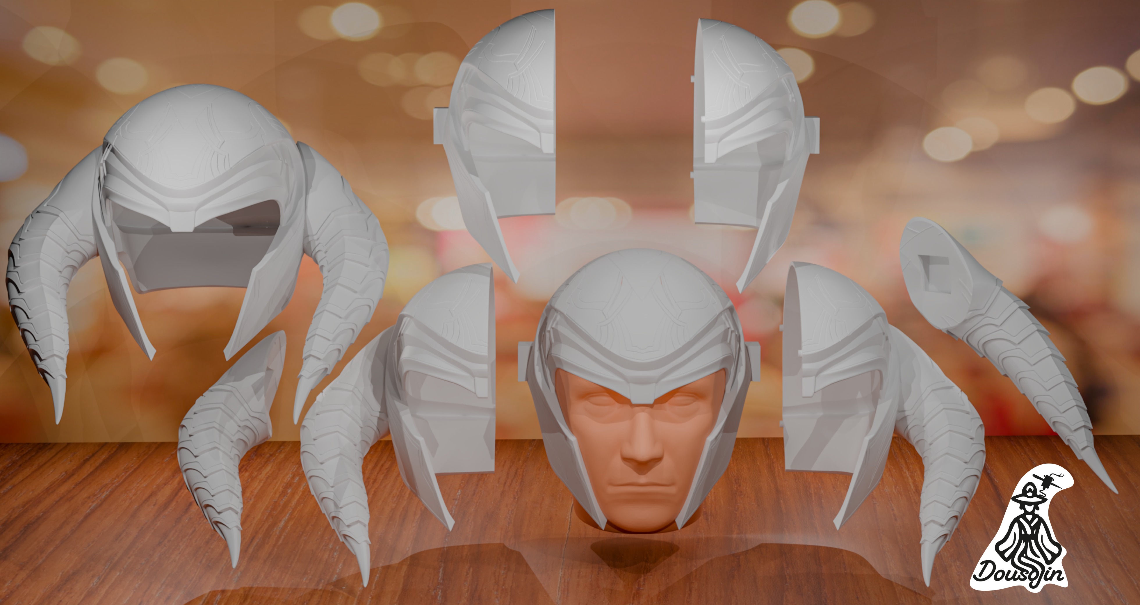 Bor Helmet  Thor The Dark World  3D print model_3