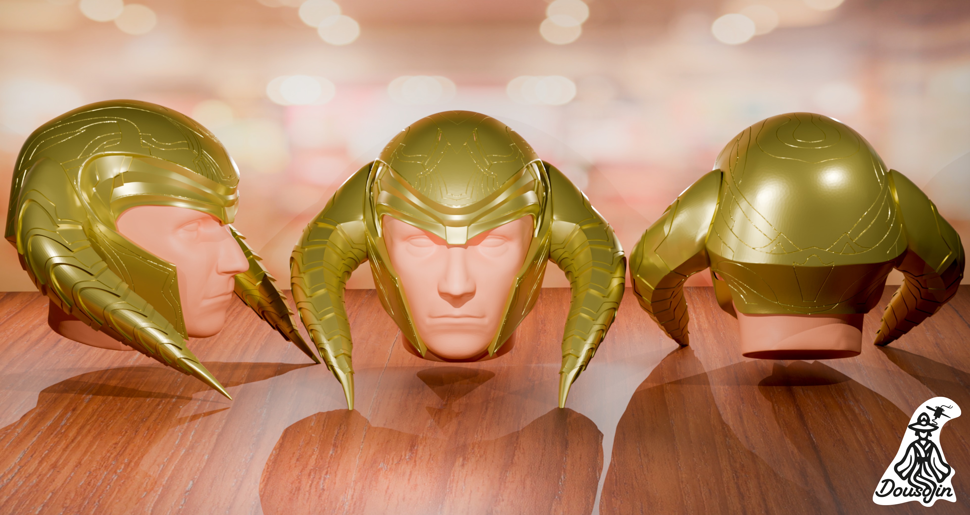 Bor Helmet  Thor The Dark World  3D print model_1