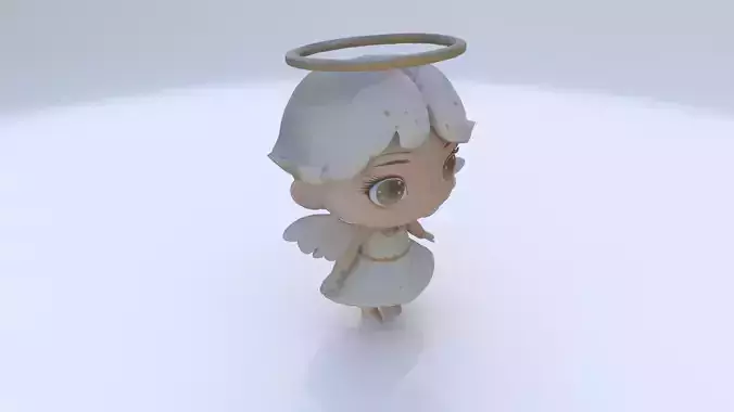 angel 1 3D model