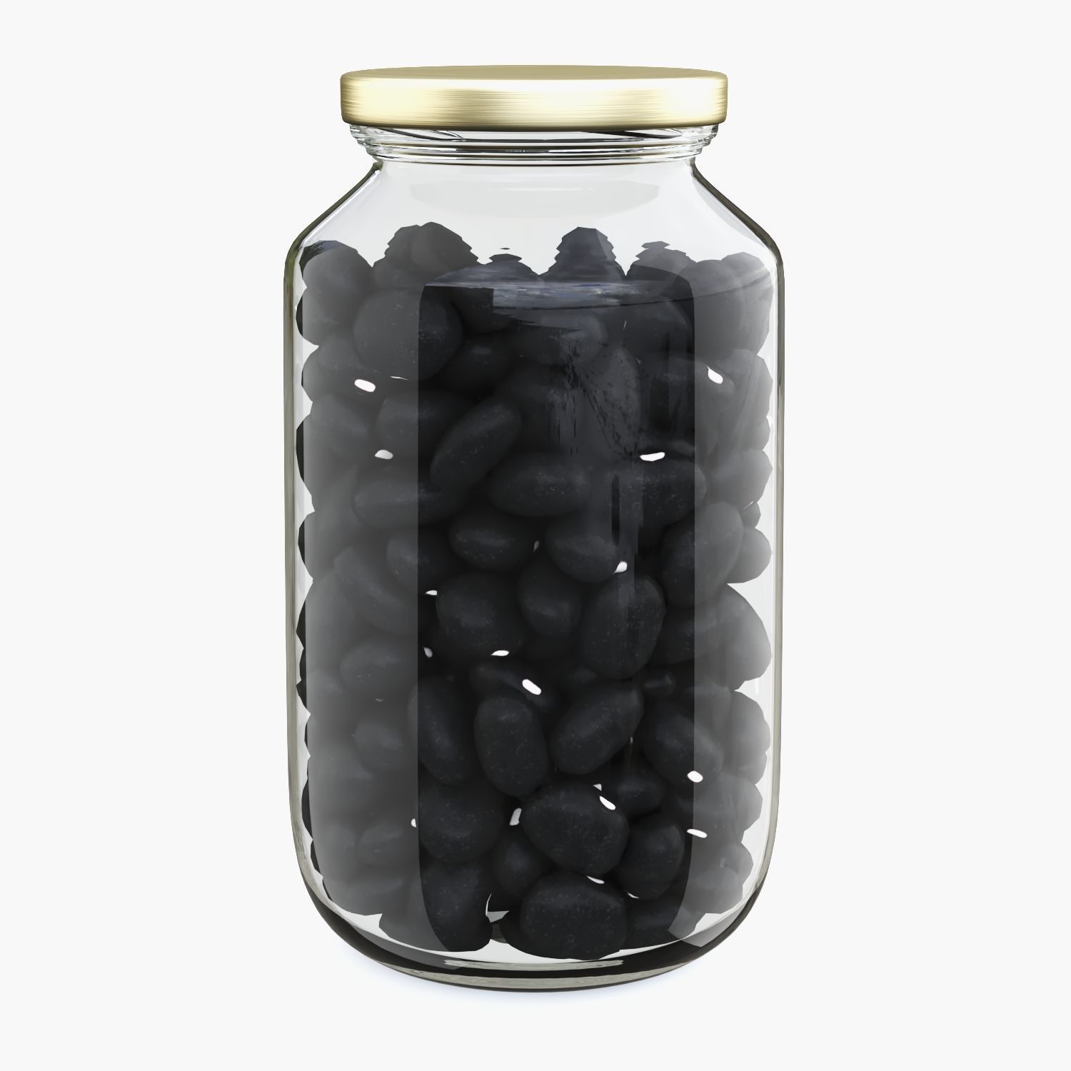 Bean Jars Collection 3D model_6