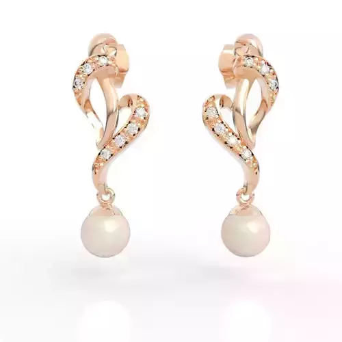 5mm Pearl Drop Earrings