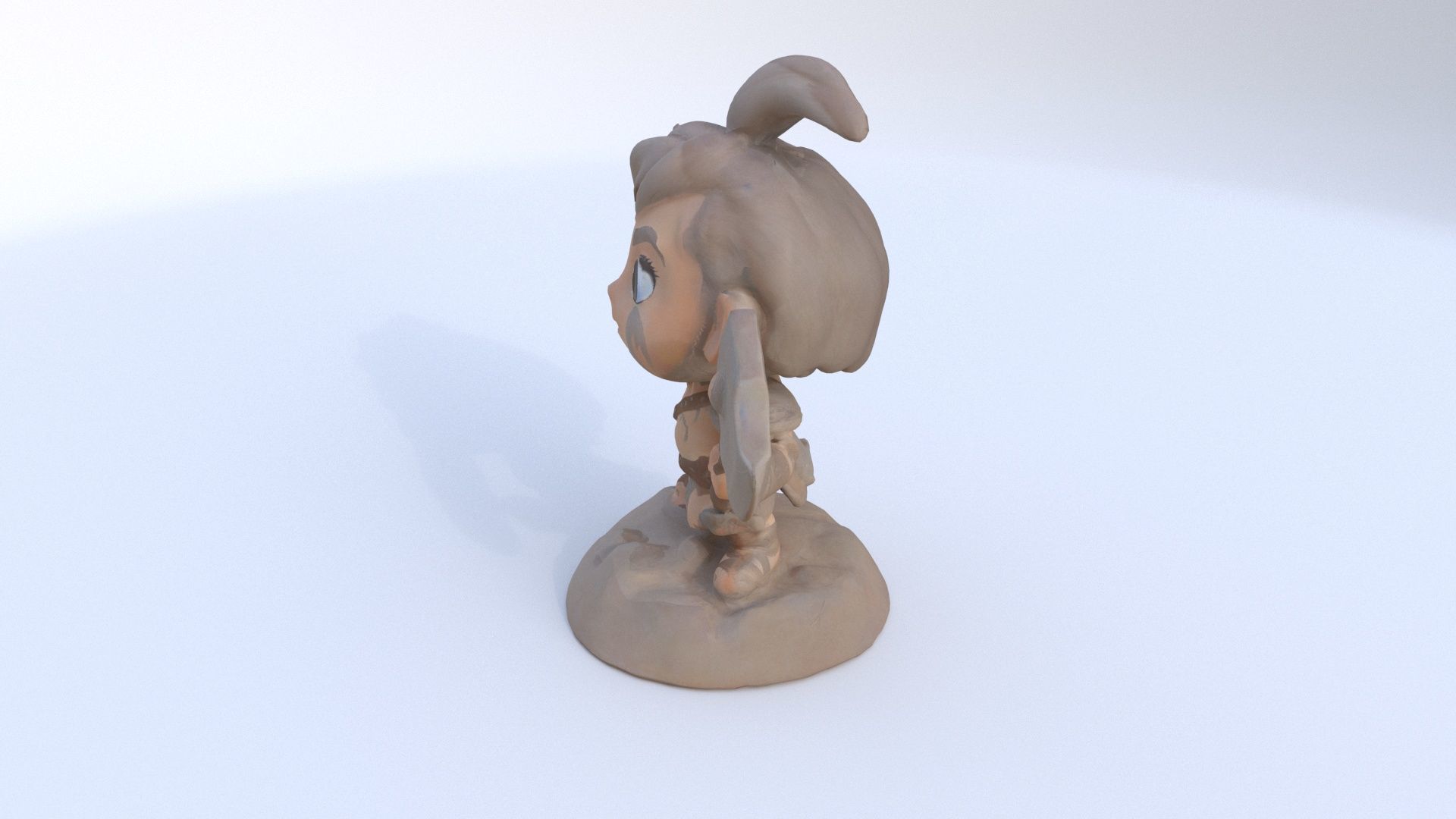 Barbarian 3D model_2