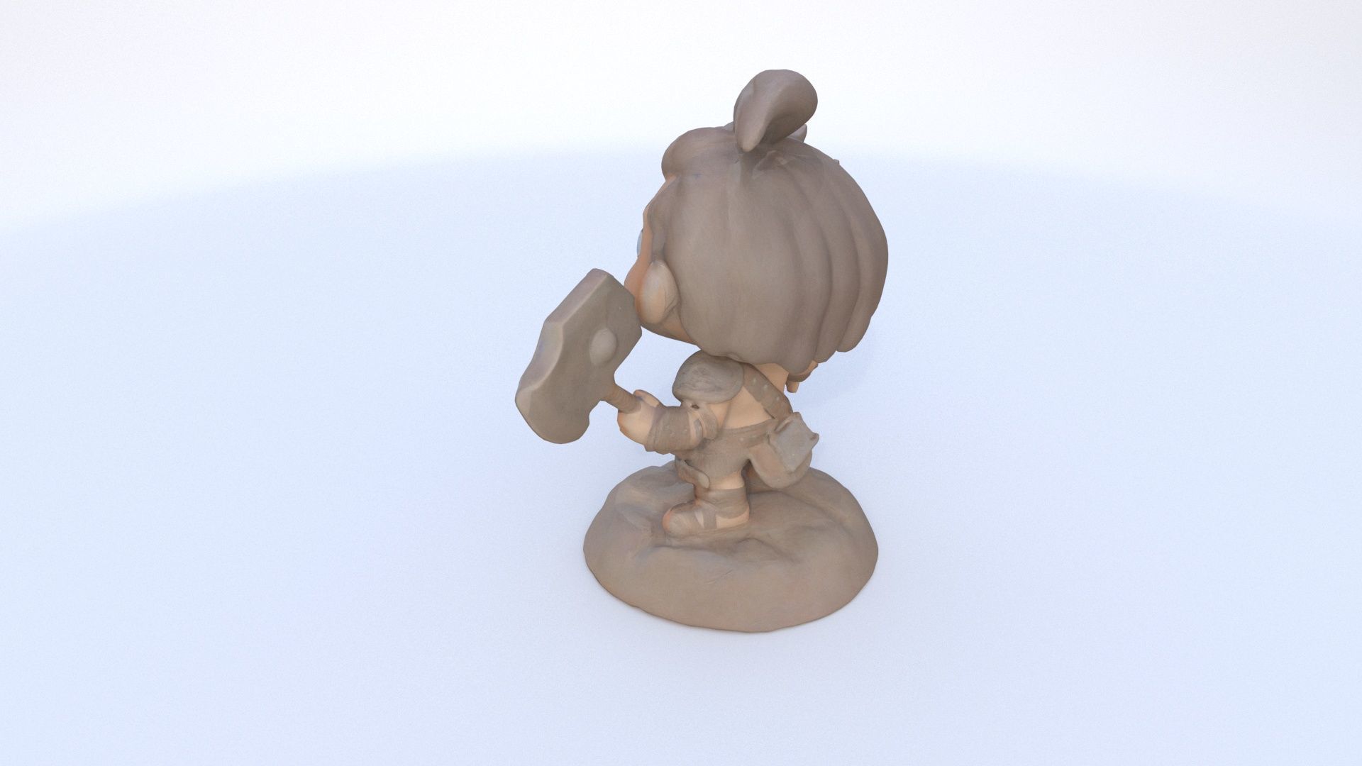 Barbarian 3D model_3