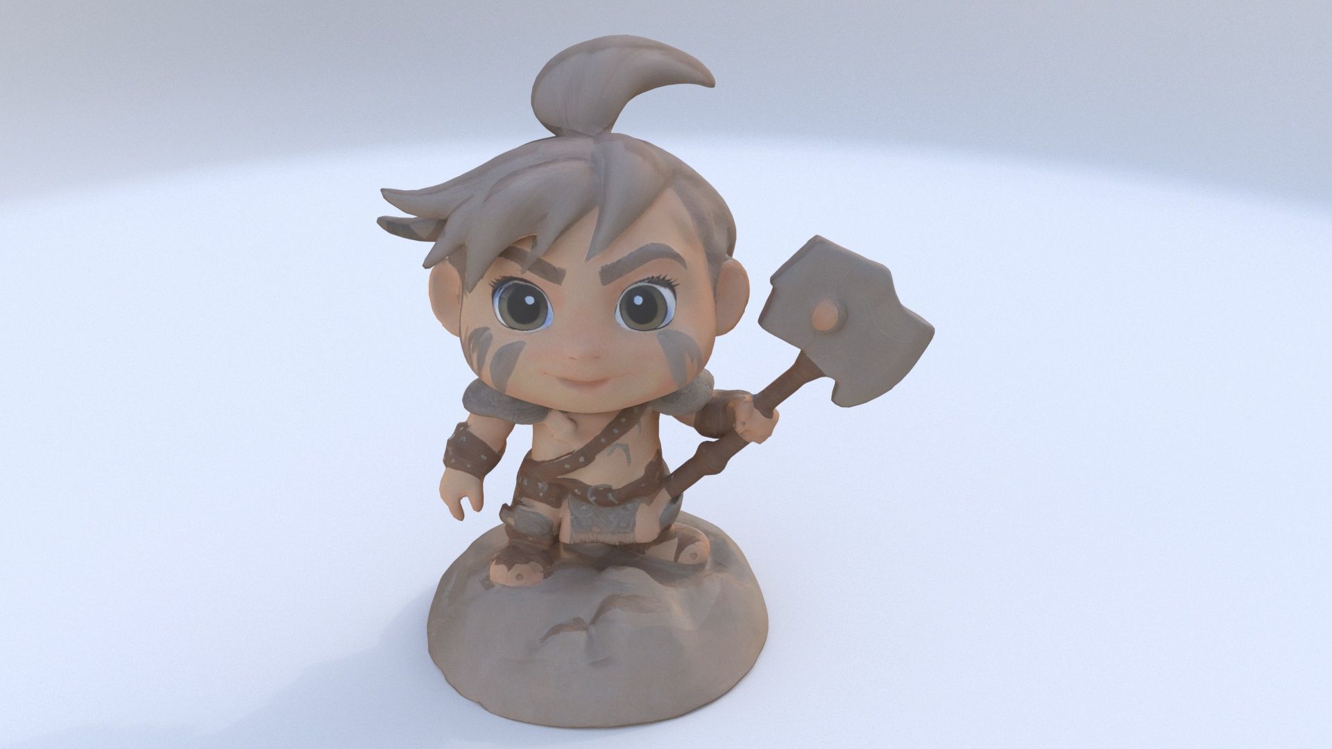 Barbarian 3D model_1