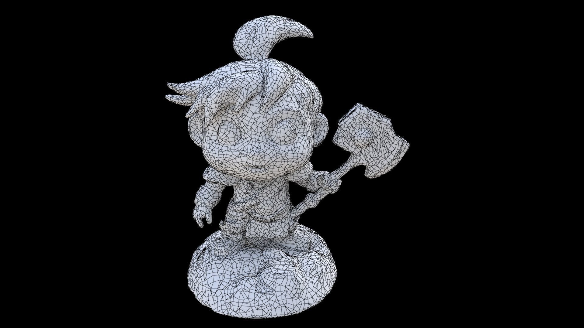 Barbarian 3D model_6