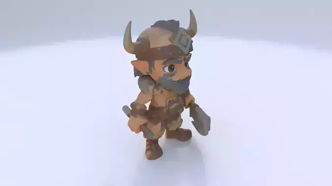 Barbarian 1 3D model
