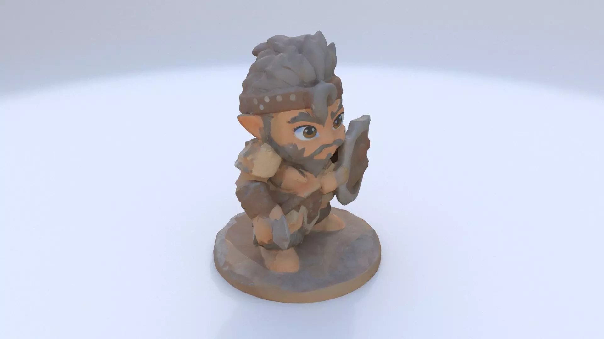 Barbarian 2 3D model_0