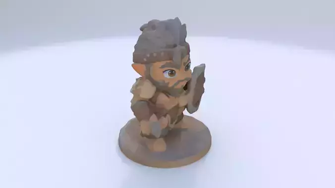 Barbarian 2 3D model