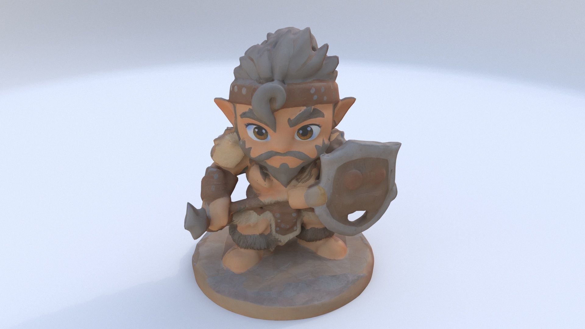 Barbarian 2 3D model_1