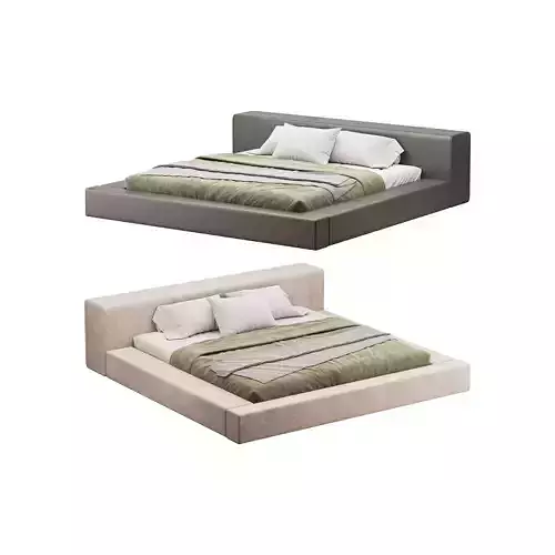 Low bed Casper 3D model