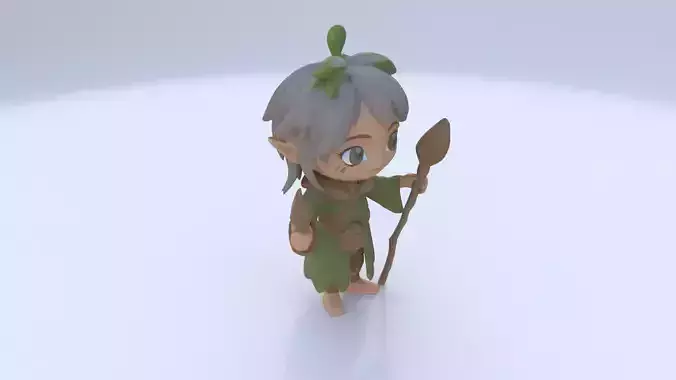 Druid 2 3D model