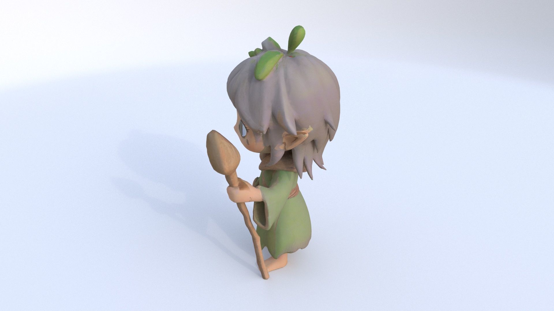Druid 2 3D model_2