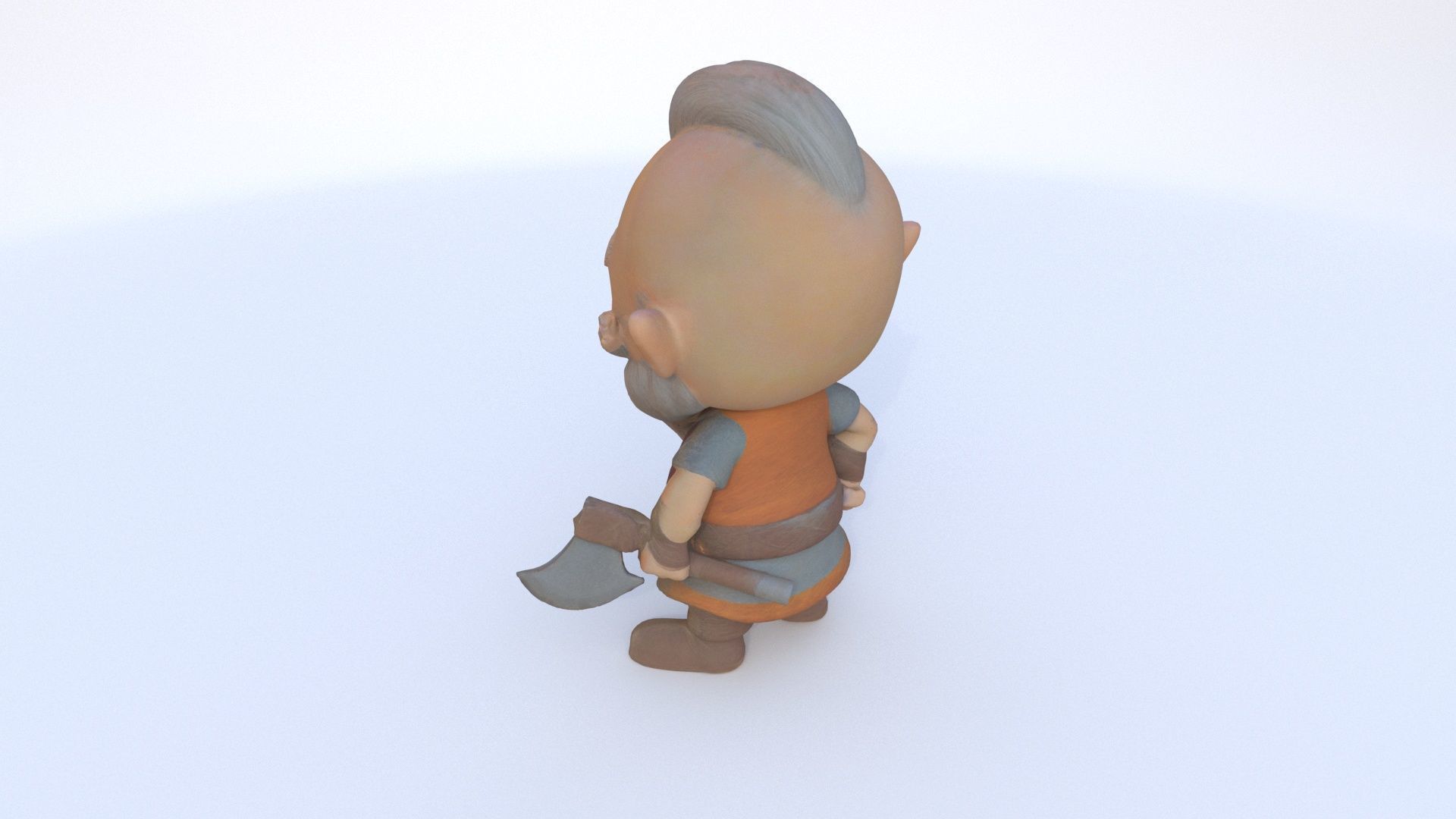 dwarf 3D model_3