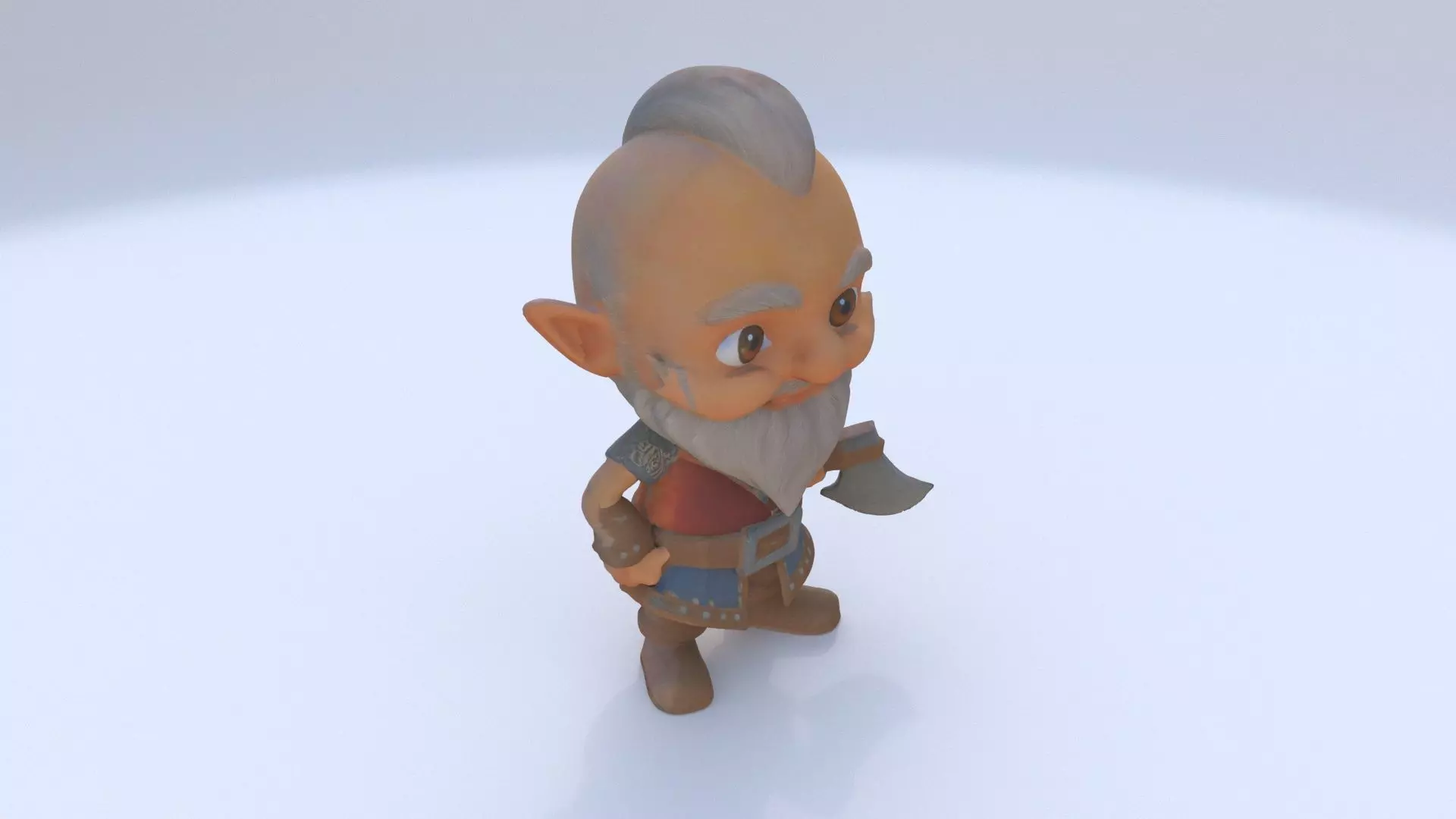 dwarf 3D model_0