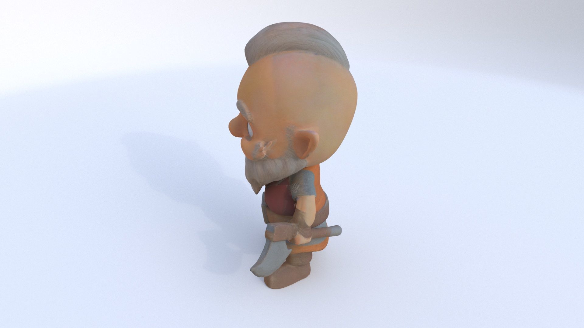dwarf 3D model_2