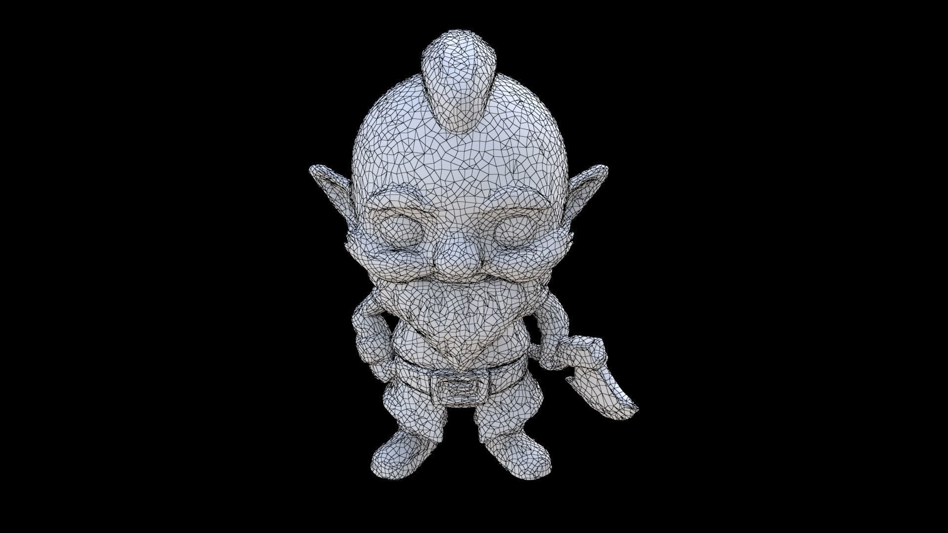 dwarf 3D model_6