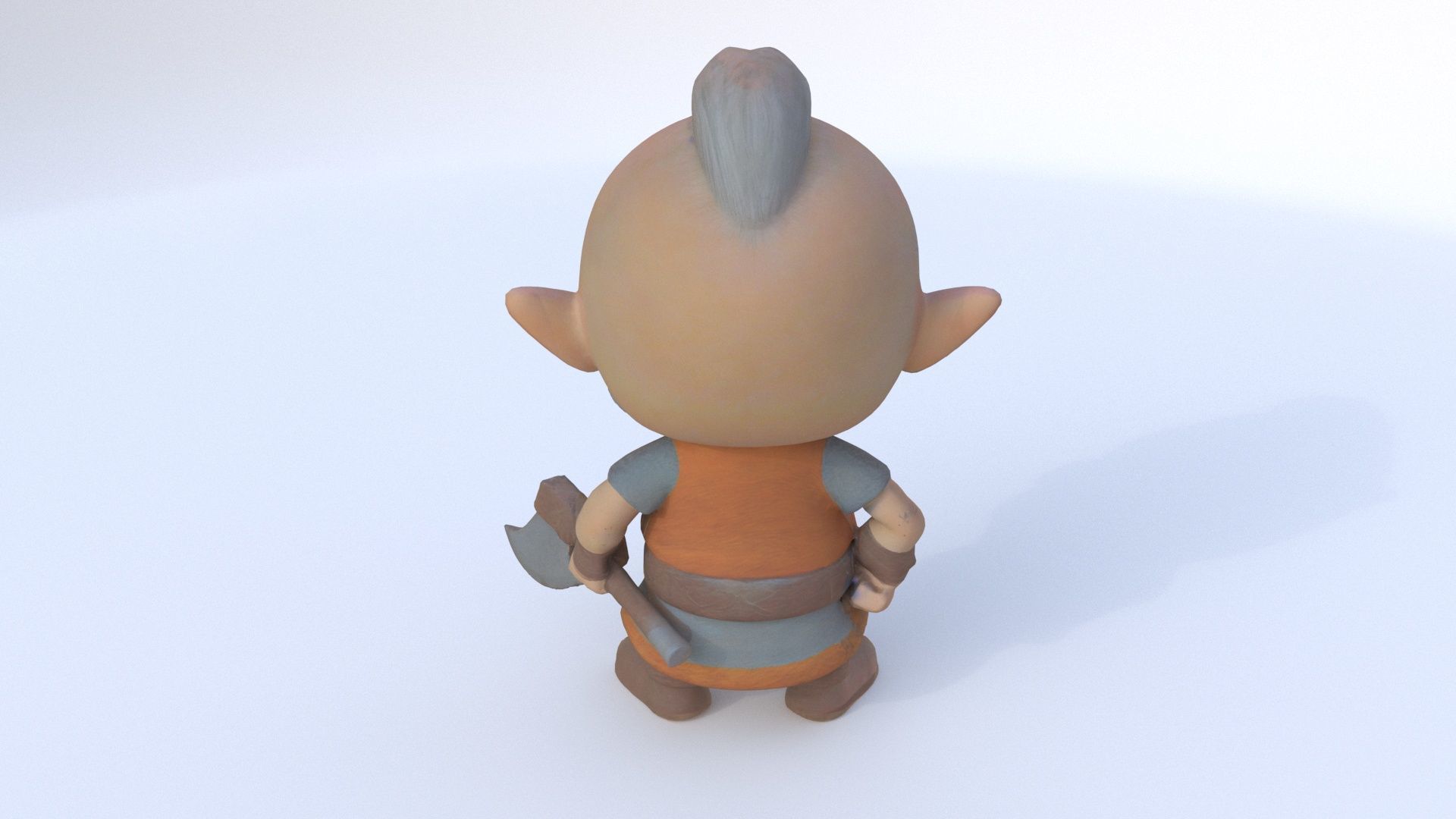 dwarf 3D model_4