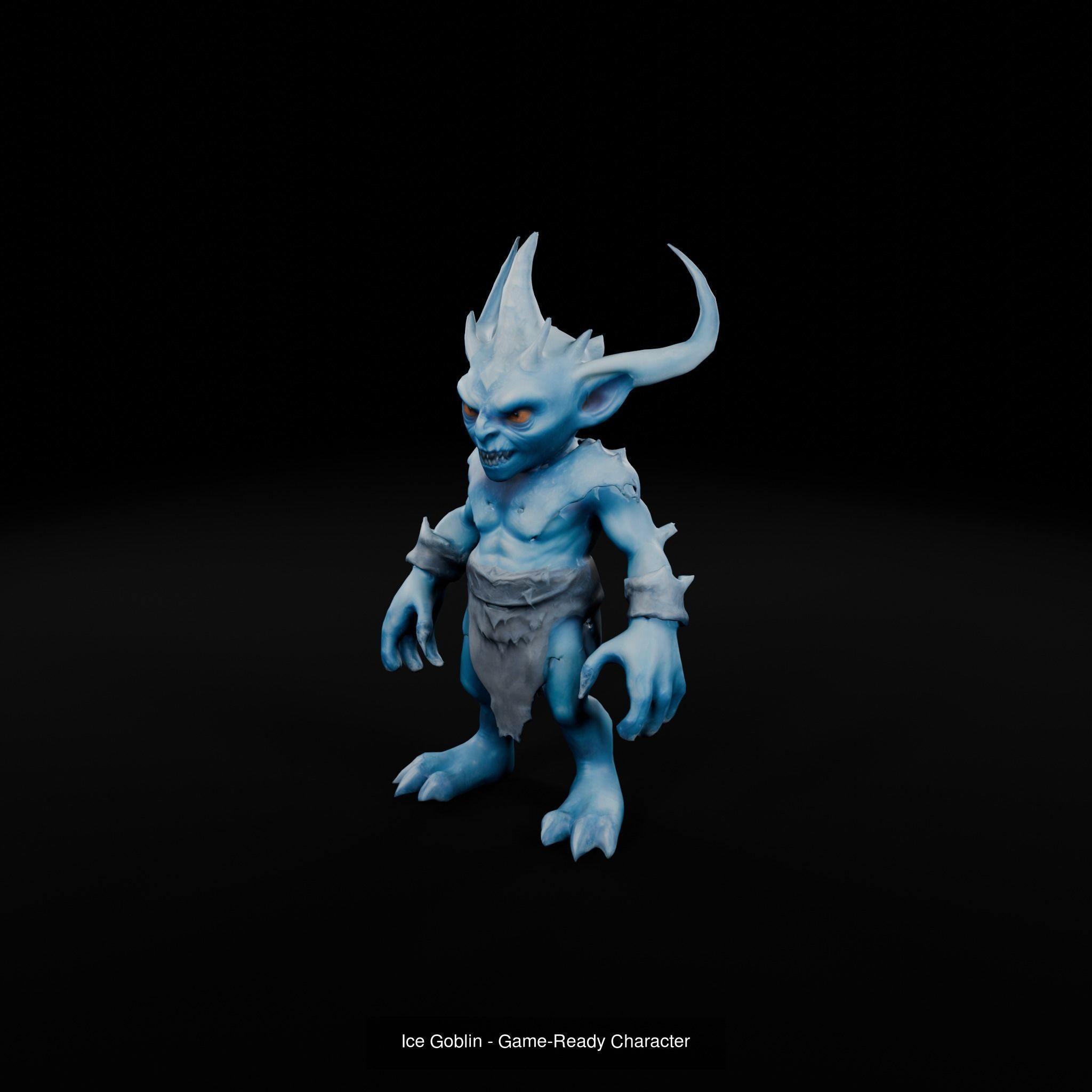 Collection of 8 Stylized Goblin Characters _6