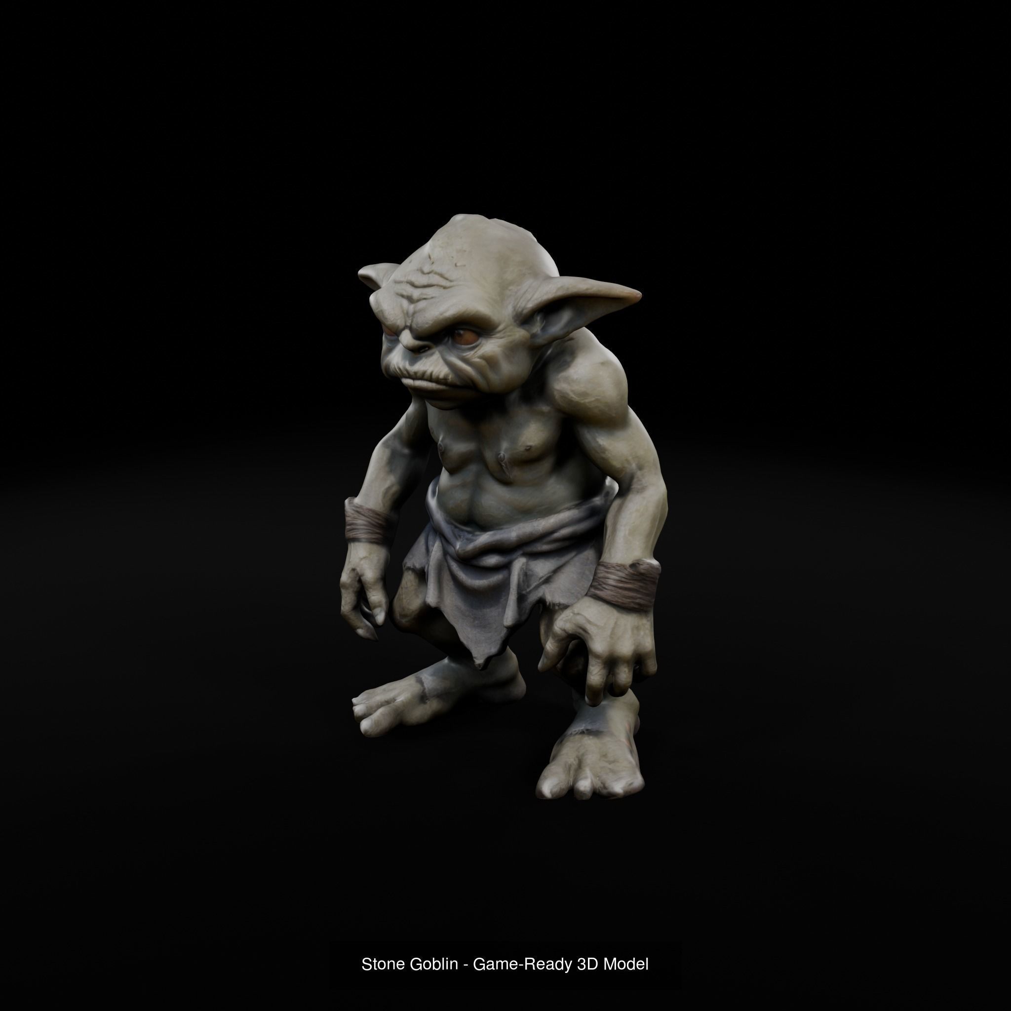 Collection of 8 Stylized Goblin Characters _7