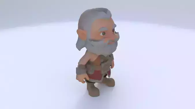 dwarf 1 3D model