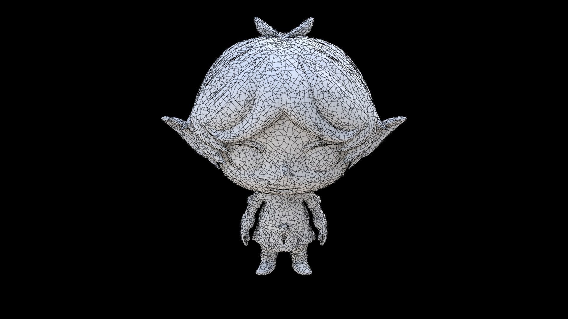 elf 3D model_6