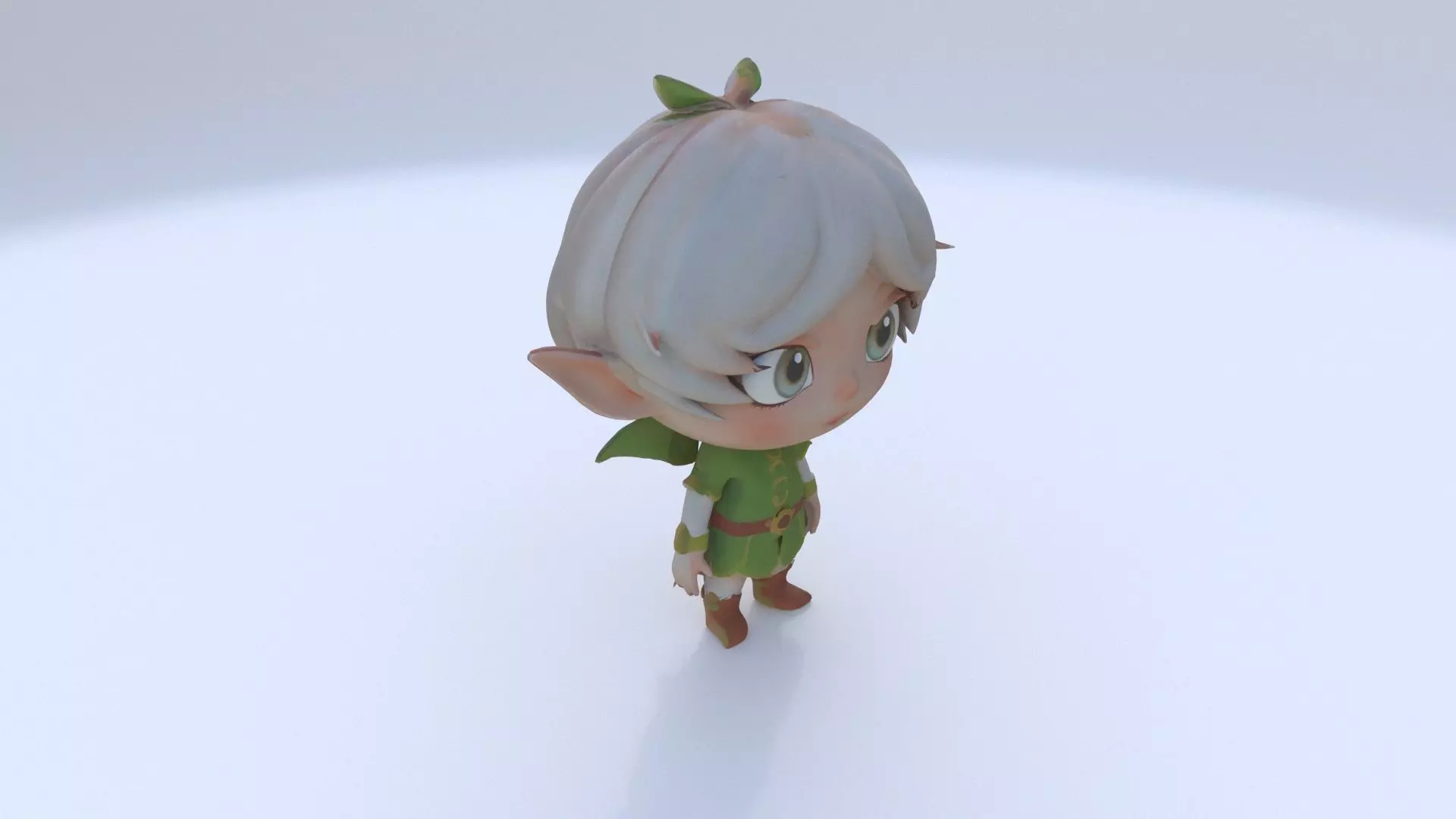 elf 3D model_0