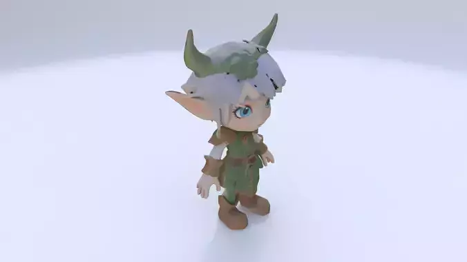 elf 1 3D model