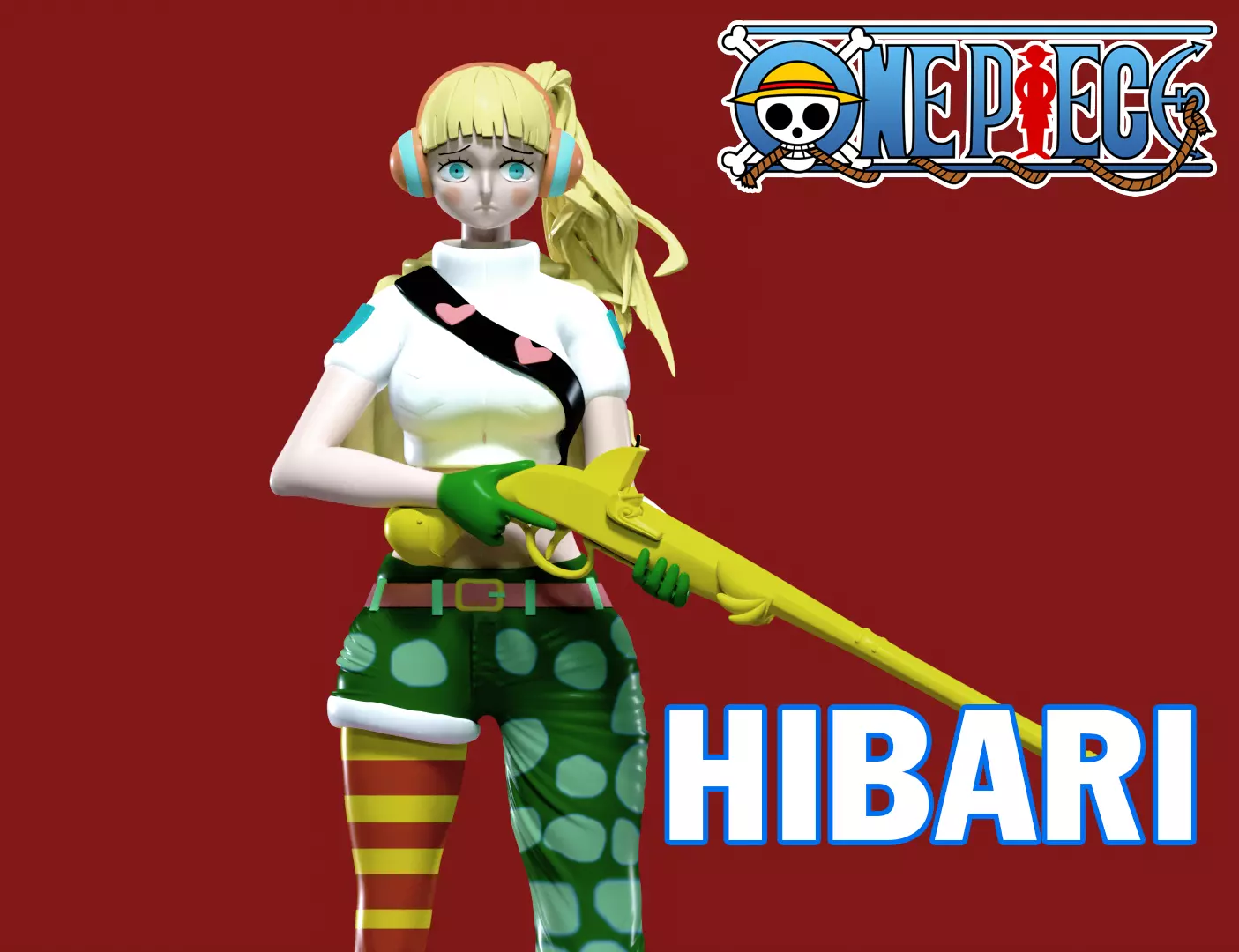 HIBARI - SWORT - ONE PIECE - 3D PRINT 3D print model_0