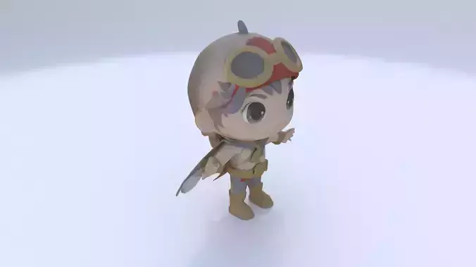 Hero 1 3D model