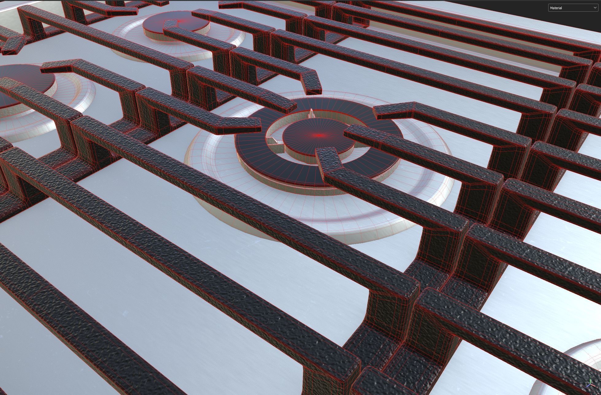 3 in 1 - Realistic Cooktop with 4K PBR Textures Low-poly 3D model_38