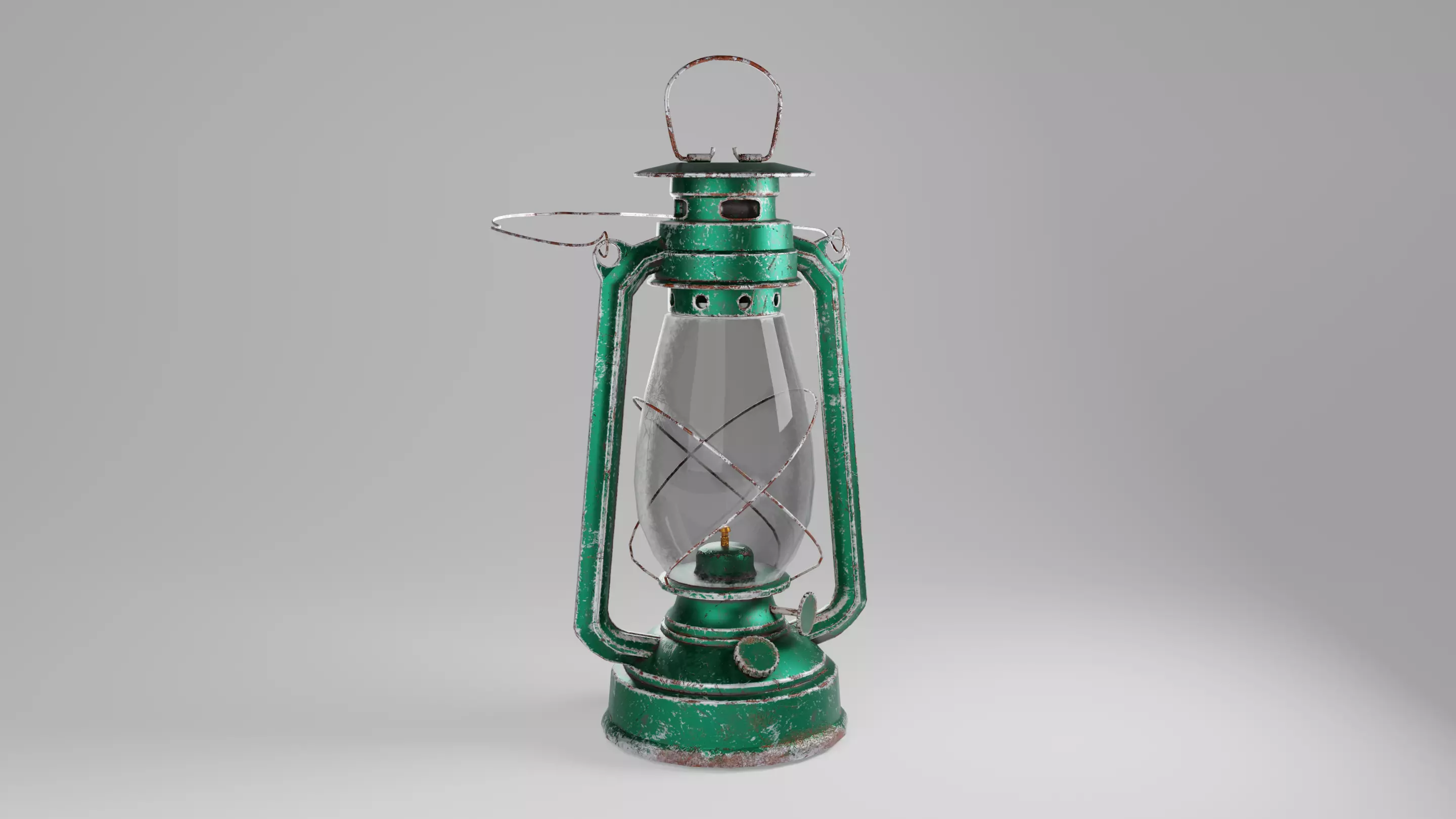 Old Lamp 3D model_0