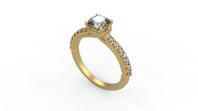 Woman Solitaire 896 3D print model
