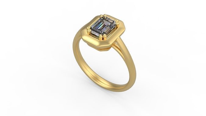 Woman Solitaire 900 3D print model